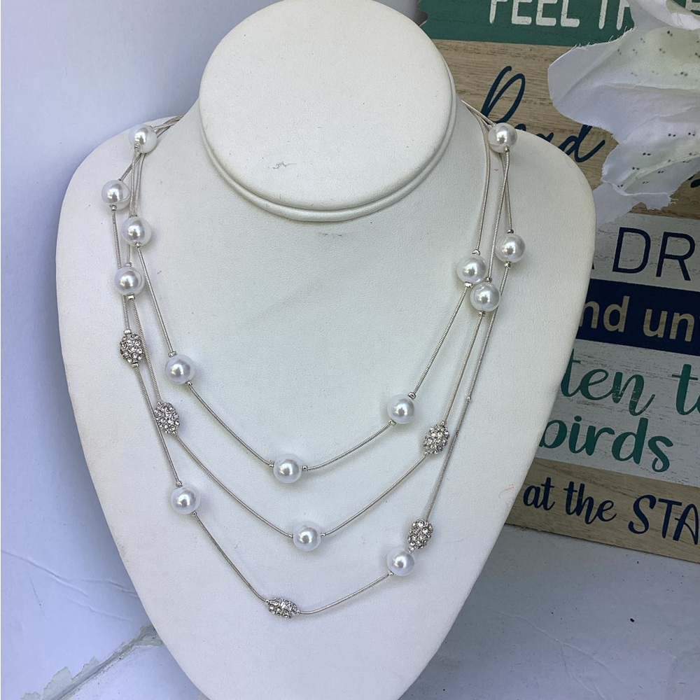 Silver Devi Vintage Necklace View 4